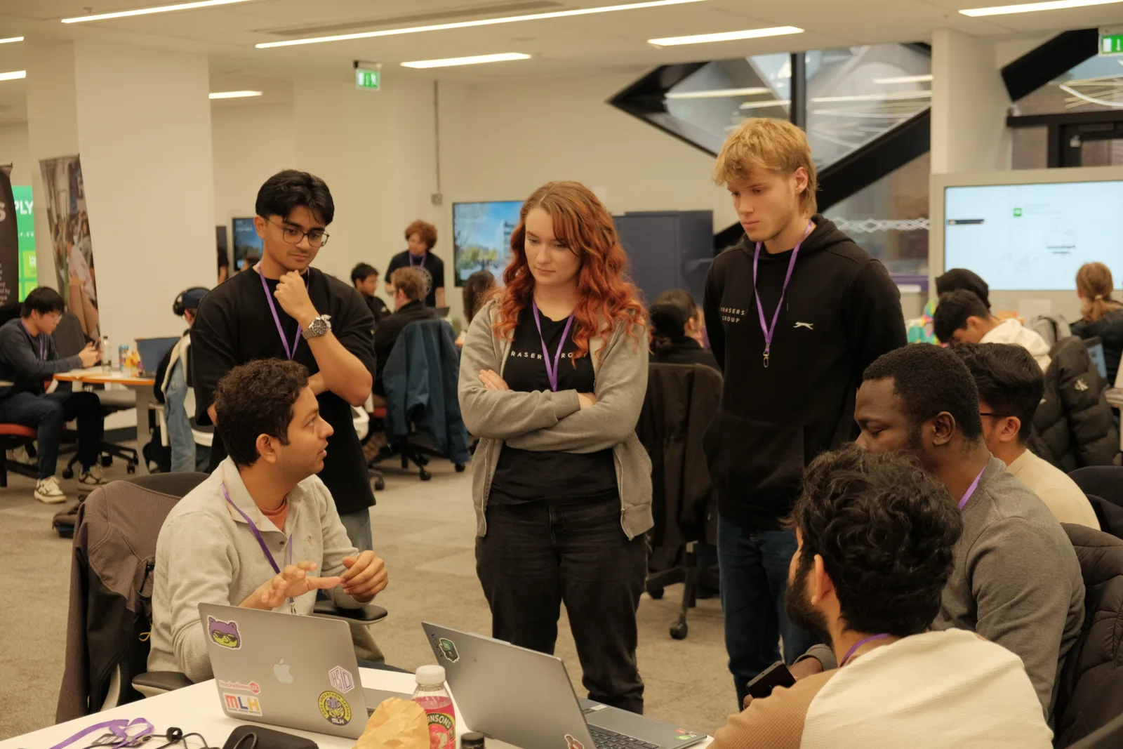 Sharing ideas at a hackathon
